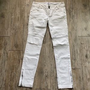 Calvin Klein White Skinny Fit Jeans